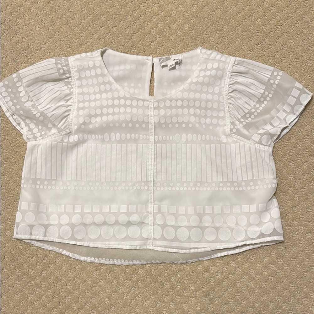 Cropped Top Made in USA M